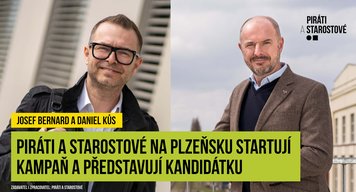 Piráti a Starostové startují předvolební kampaň s heslem - Vraťme naší zemi budoucnost!